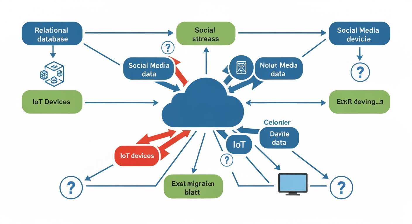 Cloud migration data streams